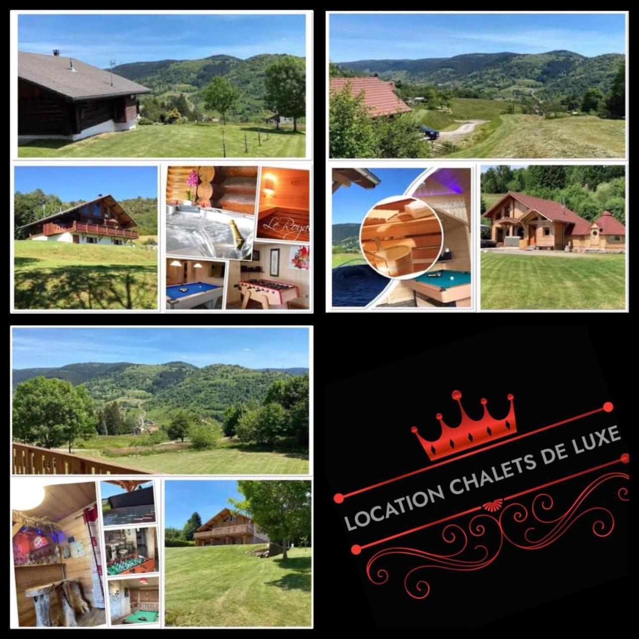 Chalet Spa Le Diamant Nathalie Mn La Rouge ラ・ブレス エクステリア 写真